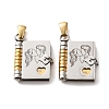 304 Stainless Steel Pendants SA-CBA694E-01GP-02-1