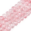 Transparent Glass Beads Strands GLAA-T023-10mm-A08-1