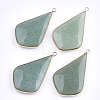 Natural Green Aventurine Big Pendants G-S344-28B-1