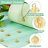 10Pcs Brass Pendants KK-HS0015-61-4