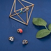Spritewelry DIY Gemstone Beaded Hoop Earring Making Kits DIY-SW0001-06-7
