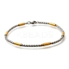 304 Stainless Steel Box Chain Bracelets for Women BJEW-C091-03C-GP-4