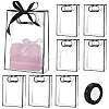 24Pcs Rectangle PVC Gift Bags with Hole Handle for Candy ABAG-BC0001-64-1