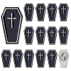16Pcs Punk Style Alloy Enamel Lapel  Pin Backs for Backpack Clothes JEWB-FH0002-82B-1