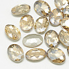Pointed Back Glass Rhinestone Cabochons RGLA-T080-6x8mm-06-1