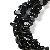 Natural Golden Sheen Obsidian Beads Strands G-G0003-B33-01-4