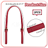 2Pcs Imitation Leather Adjustable Crossbody Purse Straps FIND-WR0009-52A-2