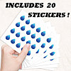 Self-Adhesive Paper Decorative Stickers DIY-WH0562-085-3