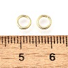 Brass Open Jump Rings KK-V007-004G-08-3
