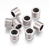 304 Stainless Steel Beads STAS-F123-01AS-1