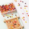 500Pcs 5Colors Electroplate Glass Beads EGLA-LS0001-01B-5