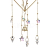 Geometric Metal Suncatchers Wall Hanging Decoration LS-HJEW-G018-01A-G-4