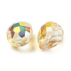 Electroplated Glass Beads EGLA-K062-01A-HP03-2