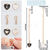 2 Sets Alloy Enamel Cup Pendant Decorations HJEW-SC0001-56D-2