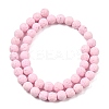 Dyed Synthetic Lava Rock Beads Strands GG-CBAAE19-06B-06-2