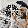 Halloween Theme DIY Spider Web Pendant Decoration Silicone Molds DIY-F143-04-8