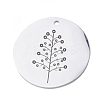 304 Stainless Steel Pendants FIND-CJC0003-10B-1