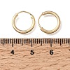 Brass Hoop Earrings EJEW-G474-01G-01-5