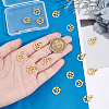 16Pcs 304 Stainless Steel Pendants STAS-UN0059-88-4