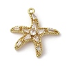 Brass Pendants KK-D371-01G-1