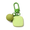 Cartoon Smiling Face Acrylic Pendant Keychain LS-KEYC-D017-01D-2