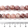 Natural Plum Blossom Jasper Beads Strands G-NH0021-A20-02-5