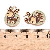 Christmas Theme Alloy Enamel Pendants ENAM-T020-10M-3