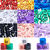 234Pcs 9 Colors 2XS~4XL Plastic Clothing Trouser Size Markers KY-CP0001-08-1