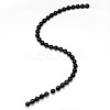 Grade AA Natural Obsidian Round Beads Strands X-G-L275-03-12mm-2