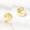 Brass Cuff Earrings EJEW-C186-09G-2