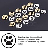 20Pcs 2 Style 201 Stainless Steel Links Connectors STAS-UN0027-20-4