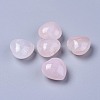 Natural Rose Quartz Heart Love Stone G-F659-B31-1