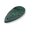 Natural Malachite Pendants G-K171-04H-3