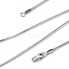Gifts for Boyfriend On Valentines Day 304 Stainless Steel Necklaces X-NJEW-H411-53-1