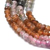 Gradient Color Natural Colorful Tourmaline Beads Strands G-ONLY-T-A07-01-5