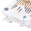 Hanukkah Theme Non-Woven Reusable Folding Gift Bags with Handle ABAG-NH0001-01E-3