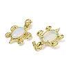Opalite & Brass Pendants KK-F887-01G-03-2