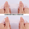 10 Yards Polyester Elastic Lace Trim OCOR-WH0086-04A-6