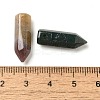 Natural Indian Agate Pointed Pendants G-C158-05K-3