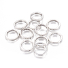 Tibetan Style Ring Bead Frames X-TIBEB-EA13622Y-FF-1