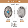 12 Sets Alloy Decorative Rivets BUTT-FH0001-013A-2