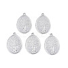 Non-Tarnish 201 Stainless Steel Pendants STAS-T063-188P-1