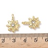 Alloy Rhinestone Pendants FIND-L024-05G-3