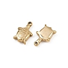 304 Stainless Steel Charms STAS-F322-07G-2