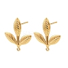304 Stainless Steel Stud Earring Findings STAS-Z199-03G-03-1