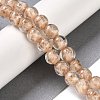 Handmade Gold Sand Lampwork Beads X-LAMP-Z009-01J-2