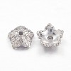 Tibetan Style Bead Caps TIBEB-A24621-P-LF-1