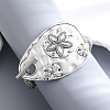 Textured Zinc Alloy Link Bracelets WG3CBFC-01-3