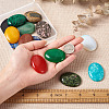 14Pcs 14 Style Mixed Gemstone Cabochons G-FW0001-06-7
