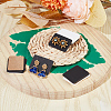 300Pcs 3 Colors Paper Jewelry Earring Display Cards CDIS-SP0001-07-4